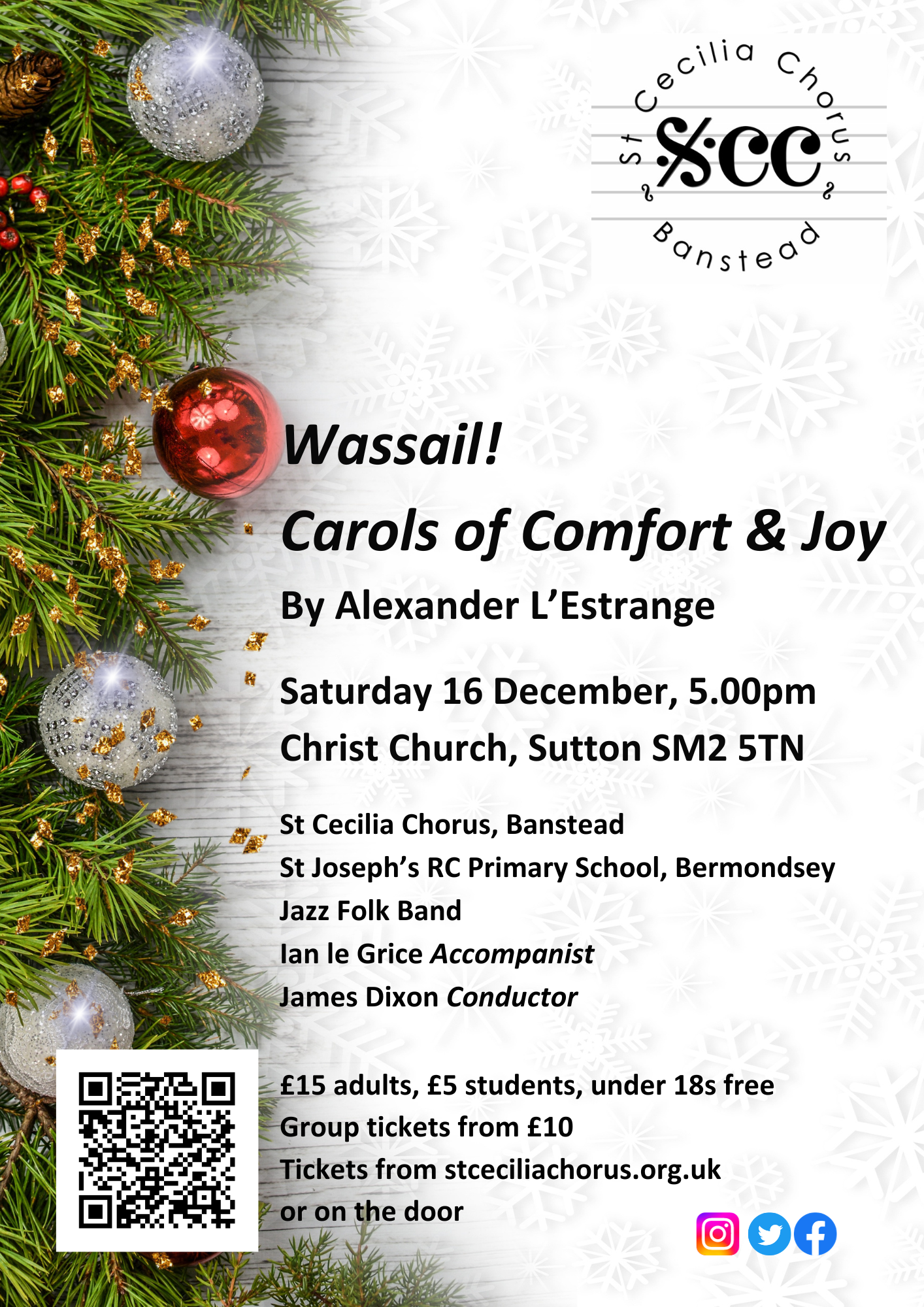 Wassail! Carols of Comfort and Joy